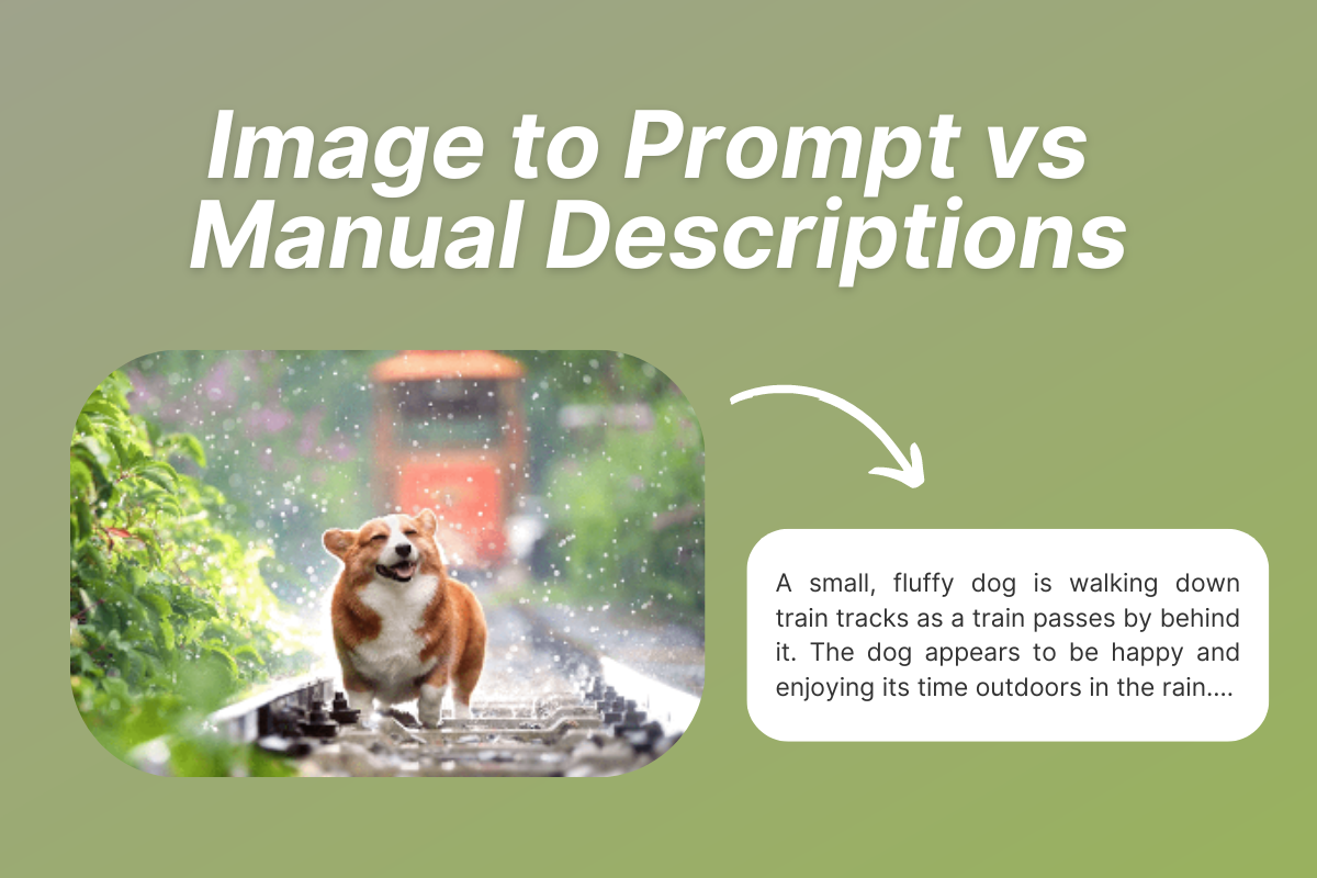 Image to Prompt vs Manual Descriptions: Which is More Efficient in 2024?