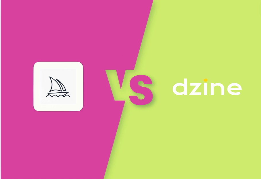 Dzine vs. Midjourney: A Detailed Review of AI-Powered Image Editing Tools