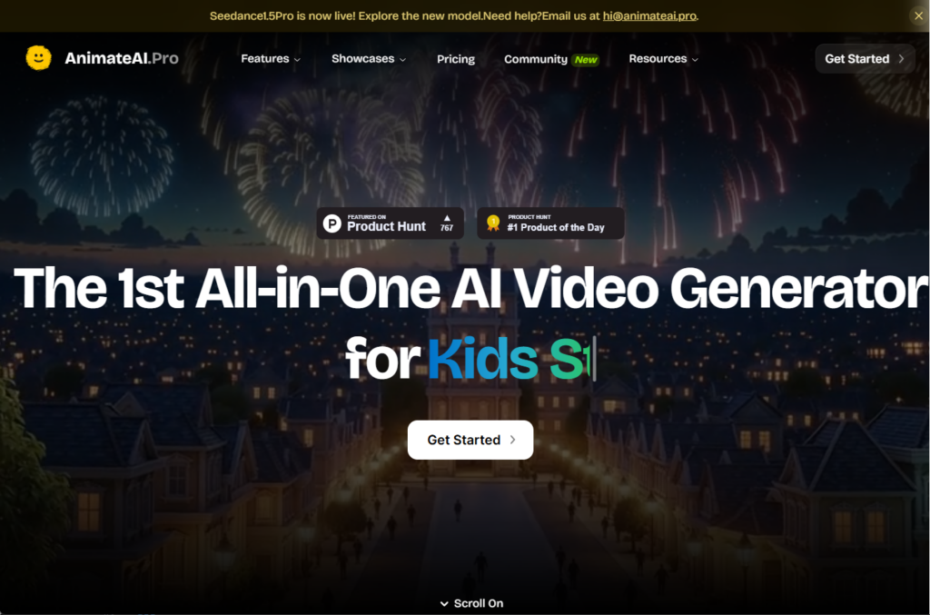 interface of Animaker