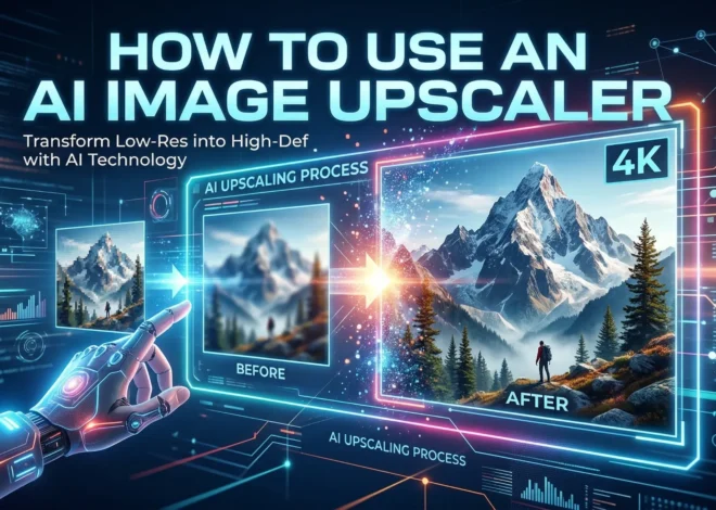 How to Use an AI Image Upscaler – Dzine Upscaler 2.0